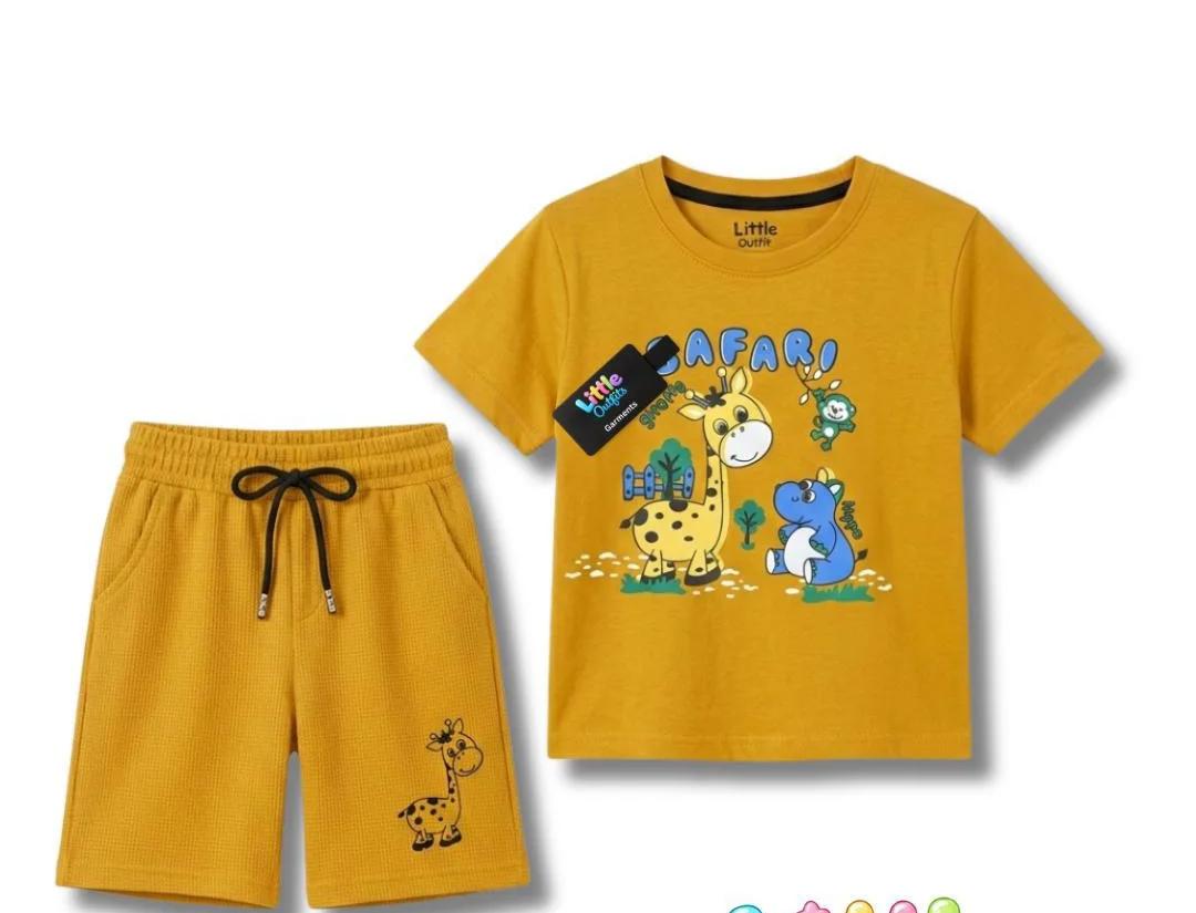 Boys Safari Coord Set