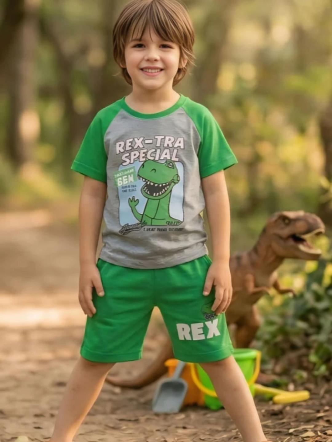Boys Dino Rex Coord Set