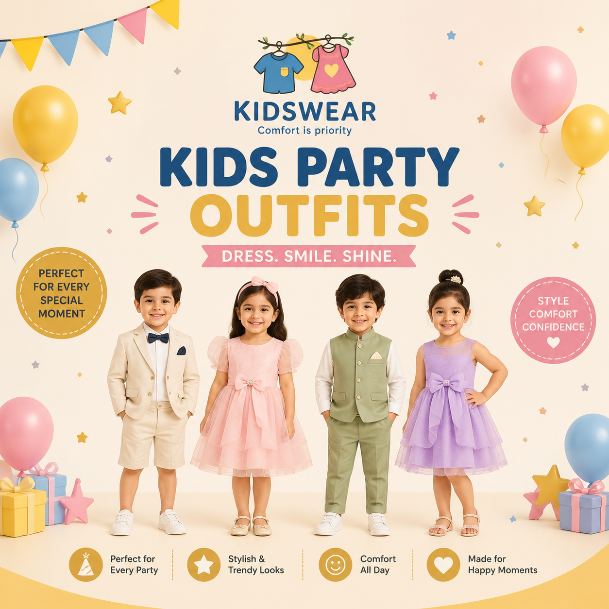 Kids Party Outfit