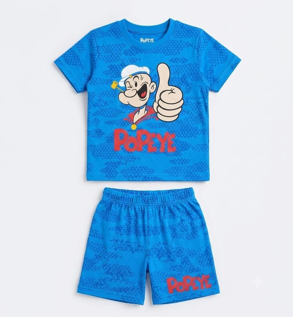 Boys Popeye Summer Coord Set