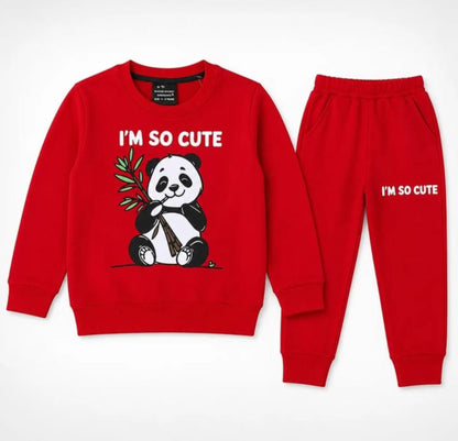 Red Panda Fleece Tracksuit