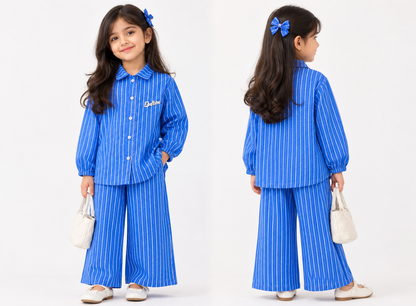 Girls Fancy Cotton Co ords set
