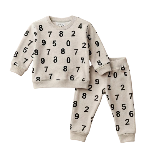 Boys Number Print Tracksuit