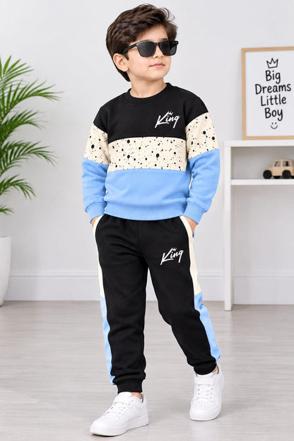 Blue & Grey California Kids Tracksuit