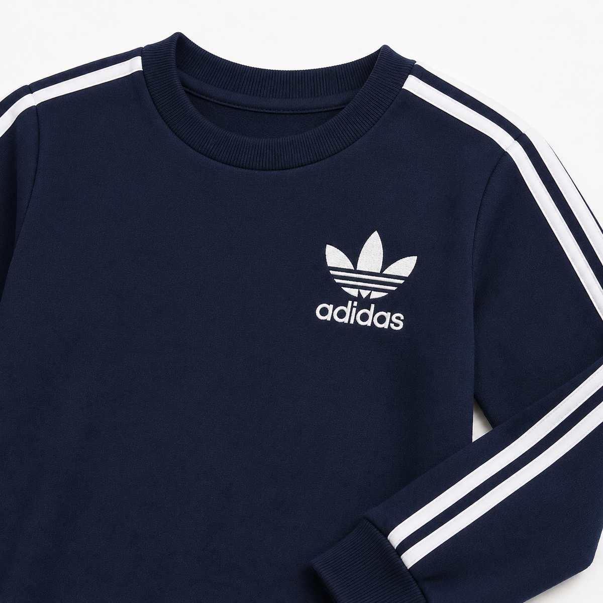 Navy Blue Kids Tracksuit Shirt