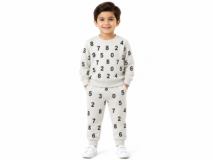 Boys Number Print Tracksuit
