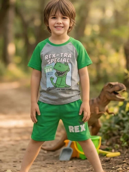 Boys Dino Rex Coord Set
