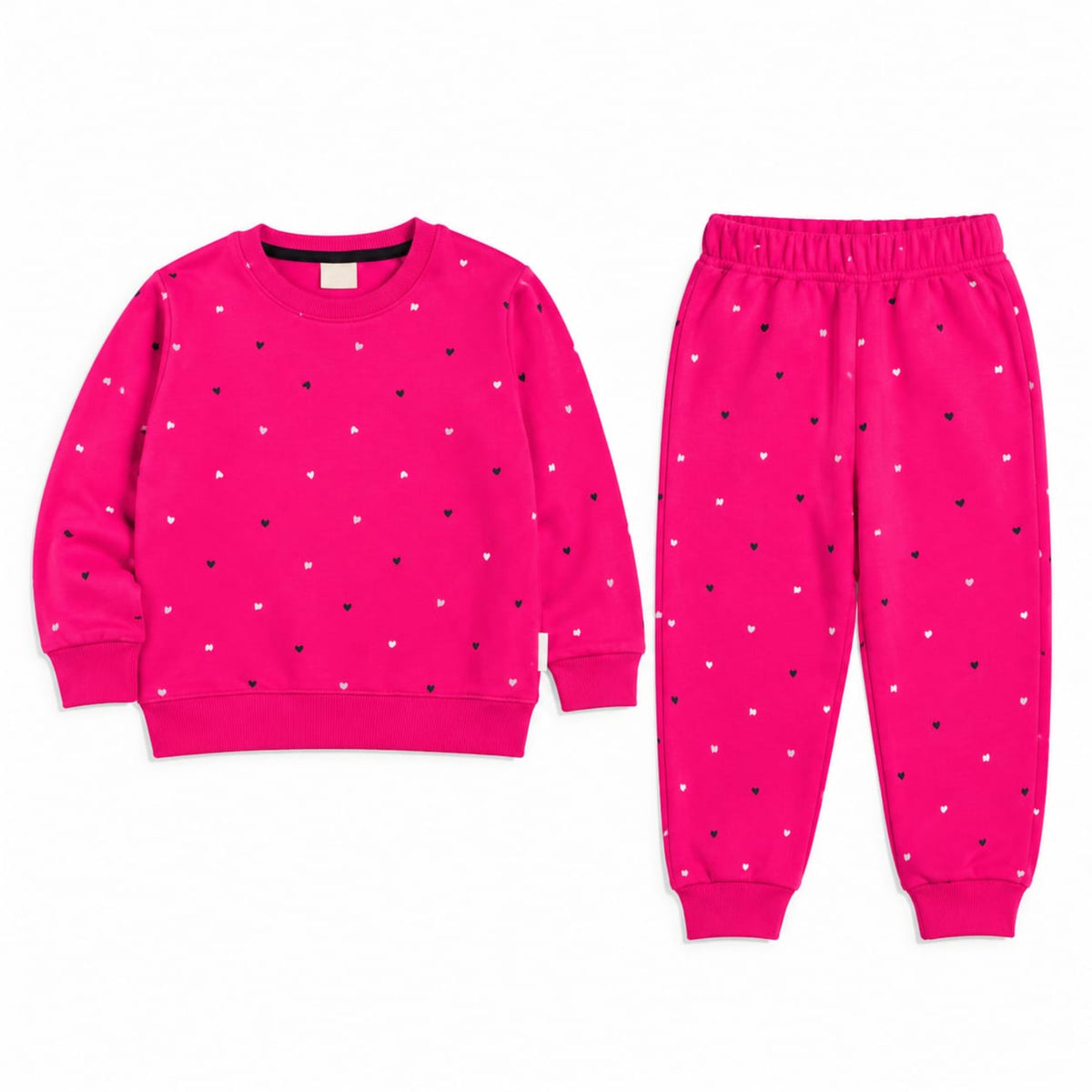 Heart Shape Terry stuff Tracksuit