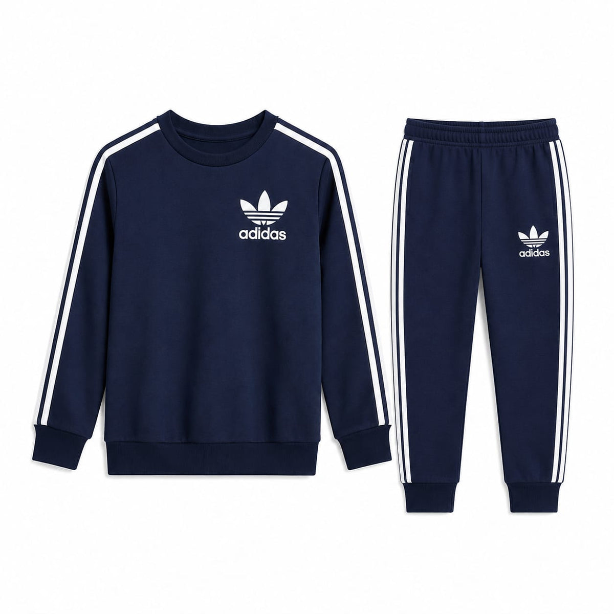 Navy Blue Kids Tracksuit Shirt