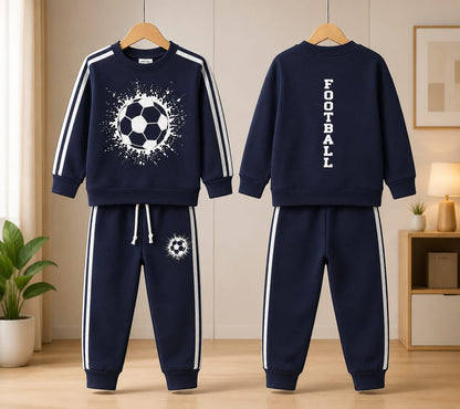 Navy Blue Football Tracksuit
