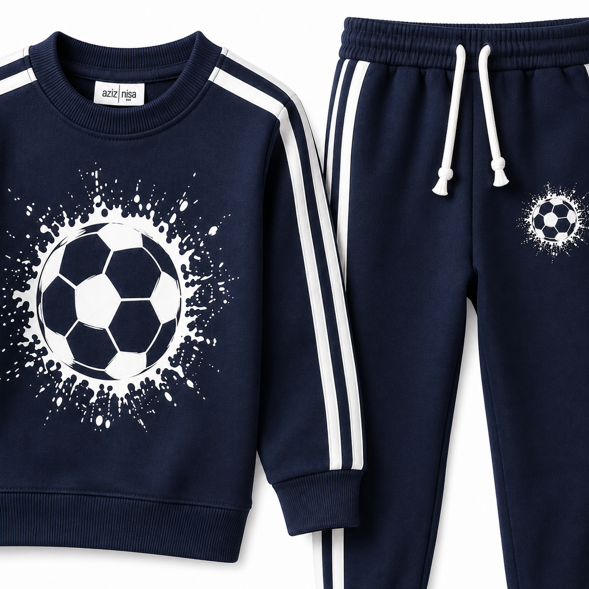 Navy Blue Football Tracksuit