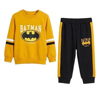 Batman yellow Fleece Tracksuit