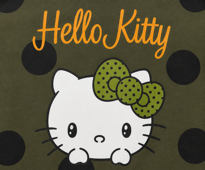 Hello Kitty Olive Green Sweatshirt Pants