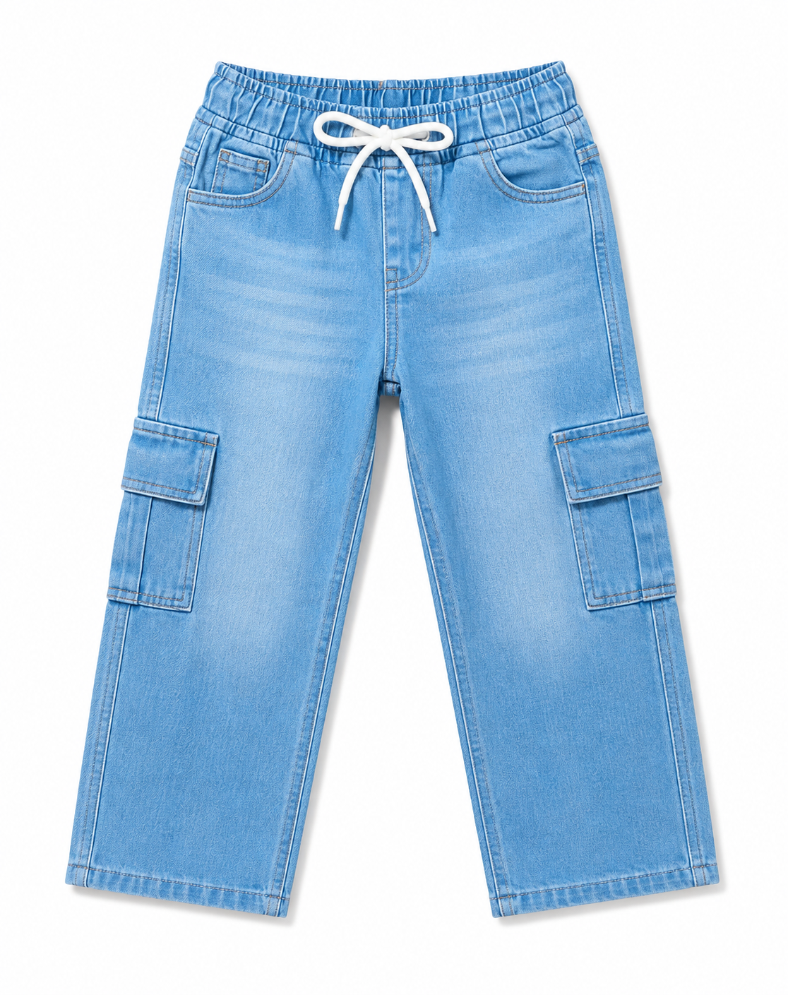Boys 6 pockets Cargo Denim Pants