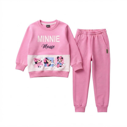 Pink Minnie Mouse Tracksuit for Girls